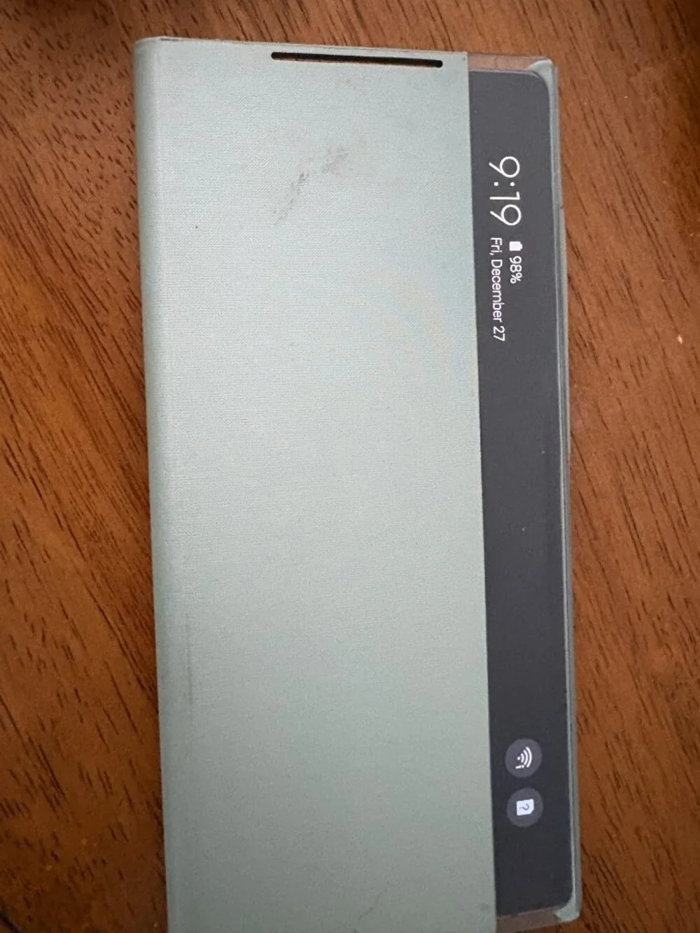 Note 20 phone cover, green, flip cover for Samsung Note 20, cover only